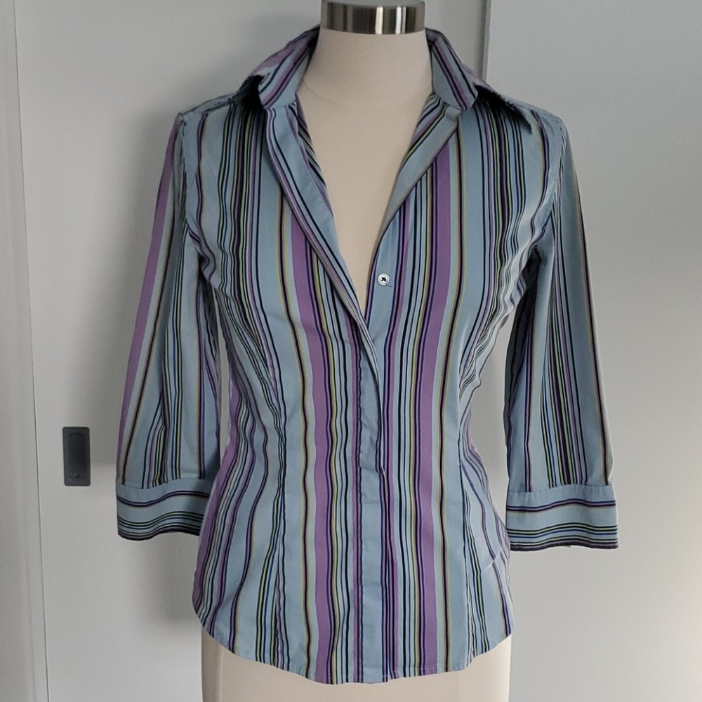 Express striped button-down